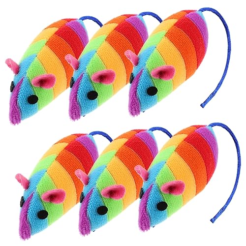 HAPINARY Katzenminzen-Spielzeug für Katzen 6er-Pack Plüschmäuse Katzenspielzeug interaktives Katzenspielzeug für Hauskatzen Kätzchenspielzeug lustiges Katzenminzen-Spielzeug HAPINARY Katzenminzen-Spielzeug für Katzen 6er-Pack Plüschmäuse Katzenspielzeug interaktives Katzenspielzeug für Hauskatzen Kätzchenspielzeug lustiges Katzenminzen-Spielzeug von HAPINARY