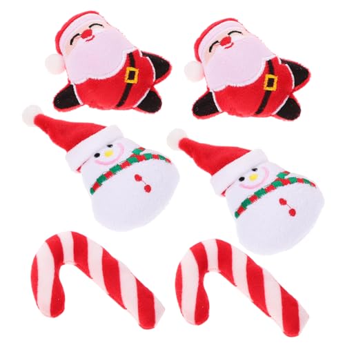 HAPINARY 6-teiliges Katzenspielzeug Mit Katzenminze Interaktives Kauspielzeug Zum Beißring Für Hauskatzen Dekoratives Weihnachtsspielzeug HAPINARY 6-teiliges Katzenspielzeug Mit Katzenminze Interaktives Kauspielzeug Zum Beißring Für Hauskatzen Dekoratives Weihnachtsspielzeug von HAPINARY