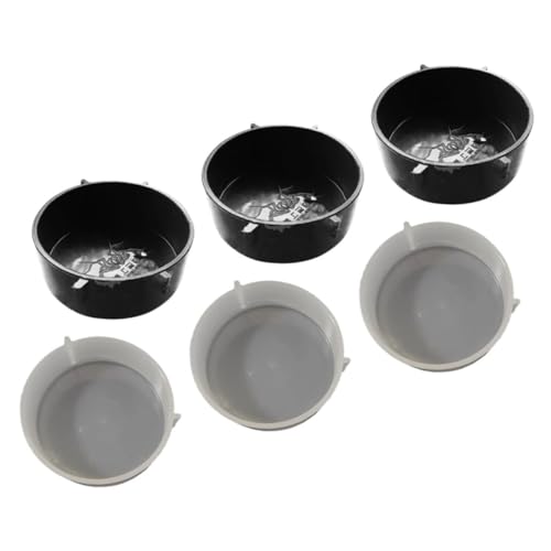 HAPINARY 6er-Pack Futternäpfe für Reptilien Wassernäpfe für Schildkröten Reptilien-Futterspender für Eidechsen Spinnen Schildkröten HAPINARY 6er-Pack Futternäpfe für Reptilien Wassernäpfe für Schildkröten Reptilien-Futterspender für Eidechsen Spinnen Schildkröten von HAPINARY