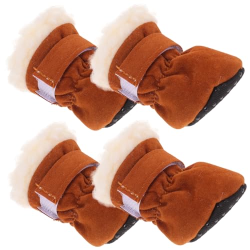 HAPINARY 8 STK Schneestiefel Für Haustiere Winterstiefel Für Hunde Schneeschuhe Für Kleine Hunde Haustierschuhe Mit Weicher Sohle Stiefel Für Kleine Haustiere Wanderstiefel Für Hunde Gummi HAPINARY 8 STK Schneestiefel Für Haustiere Winterstiefel Für Hunde Schneeschuhe Für Kleine Hunde Haustierschuhe Mit Weicher Sohle Stiefel Für Kleine Haustiere Wanderstiefel Für Hunde Gummi von HAPINARY