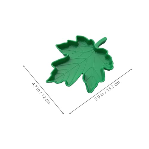 HAPINARY 8 Stück Blatt-Futter- Und Wassernapf Für Reptilien, Für Haustiere, Aquarium-Ornament, Terrarium, Teller, Eidechsen, Schildkröten Oder Kleine Reptilien von HAPINARY