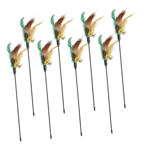 HAPINARY 8stücke Katzenangel Für Indoor Katzen Katze Necken Katzenspielzeug Interaktive Katze Katze Jagdinstinkt Katze Bewegung Katze Gesund Katze Beißverhalten Bindung Haustierspielzeug HAPINARY 8stücke Katzenangel Für Indoor Katzen Katze Necken Katzenspielzeug Interaktive Katze Katze Jagdinstinkt Katze Bewegung Katze Gesund Katze Beißverhalten Bindung Haustierspielzeug von HAPINARY