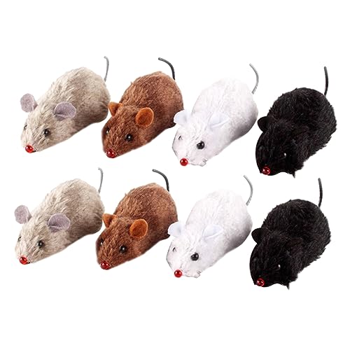 HAPINARY 8st Aufzieh Plüsch Kleine Spielzeugkatze Katzenleckerchen-Puzzle Ferngesteuertes Katzenspielzeug Spielzeugmaus Aufziehen - Und Katzenspielzeug Ratte Katzenklo HAPINARY 8st Aufzieh Plüsch Kleine Spielzeugkatze Katzenleckerchen-Puzzle Ferngesteuertes Katzenspielzeug Spielzeugmaus Aufziehen - Und Katzenspielzeug Ratte Katzenklo von HAPINARY