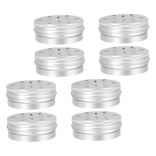 HAPINARY 8st Duftbox Für Hundetraining Unzerstörbares Kaffeebeutel-schlüsselanhänger Zuckerstangen Wischer Schaber Weihrauchdosenbehälter Ausrüstung Billard-Queue Silver Aluminium HAPINARY 8st Duftbox Für Hundetraining Unzerstörbares Kaffeebeutel-schlüsselanhänger Zuckerstangen Wischer Schaber Weihrauchdosenbehälter Ausrüstung Billard-Queue Silver Aluminium von HAPINARY