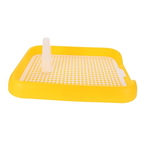 HAPINARY Anti rutsch Hundetoilette aus Robustem PP Kunststoff Klein und Leicht mit Gitterdesign für Einfache Reinigung für Welpen und Kleine Hunde Fördert Toilettentraining und Sicheres HAPINARY Anti rutsch Hundetoilette aus Robustem PP Kunststoff Klein und Leicht mit Gitterdesign für Einfache Reinigung für Welpen und Kleine Hunde Fördert Toilettentraining und Sicheres von HAPINARY