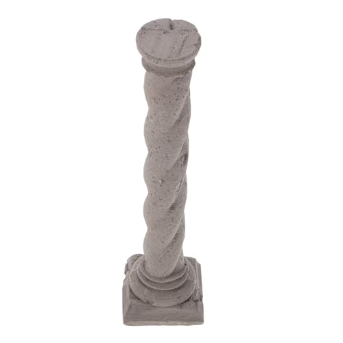 HAPINARY Aquarium Deko Römische Säule Zement Fischbecken Ornament Ruinen Design Unterwasser Landschaft für Aquarien und Innenbereich von HAPINARY