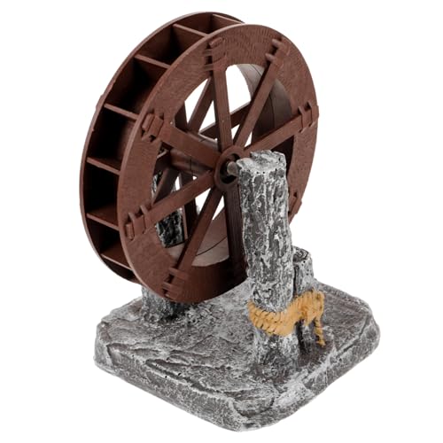 HAPINARY Laufendes Wasserrad Für Aquarium Simulationsrad Aus Kunststoff Steingarten-Dekoration Zierfischteich-Accessoire Springbrunnen-ersatzrad HAPINARY Laufendes Wasserrad Für Aquarium Simulationsrad Aus Kunststoff Steingarten-Dekoration Zierfischteich-Accessoire Springbrunnen-ersatzrad von HAPINARY