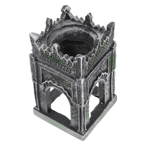 HAPINARY Aquarium-Landschaftsdekoration Kunstharz Handwerk Aquarium Kunstharz Schloss Elegantes Aquarium-Ornament HAPINARY Aquarium-Landschaftsdekoration Kunstharz Handwerk Aquarium Kunstharz Schloss Elegantes Aquarium-Ornament von HAPINARY