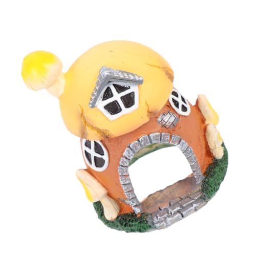 HAPINARY Mushroom House Aquarium Dekoration Realistische Versteckmöglichkeit Für Fische Robustes Harzmaterial Für Aquarien Gärten Betta Fisch Versteck HAPINARY Mushroom House Aquarium Dekoration Realistische Versteckmöglichkeit Für Fische Robustes Harzmaterial Für Aquarien Gärten Betta Fisch Versteck von HAPINARY