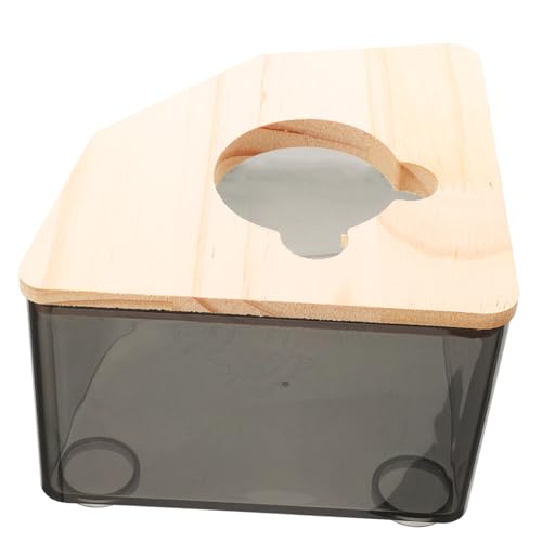 HAPINARY Sandbadezimmer für Hamster Sandbadbehälter für Chinchillas Sandbadbehälter für Meerschweinchen leicht zu reinigen Überwachung der Gesundheit des Haustiers HAPINARY Sandbadezimmer für Hamster Sandbadbehälter für Chinchillas Sandbadbehälter für Meerschweinchen leicht zu reinigen Überwachung der Gesundheit des Haustiers von HAPINARY