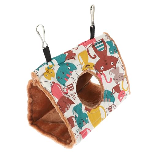 HAPINARY Parrot Hammock Für Kleine Vögel Winterhängematte Aus Warmes Und Nest Für Wellensittiche Kanarienvögel Und Andere Kleintiere Gemütlicher Rückzugsort Verschiedenen von HAPINARY