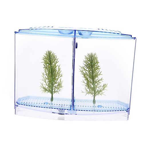 HAPINARY Mini Fischzucht-Aquarium Transparentes Betta-Tank Design Vielseitig Einsetzbar Für Kleine Fische Und Pflanzen Zur Gestaltung Von Wohnräumen Und Miniatur-gärten von HAPINARY