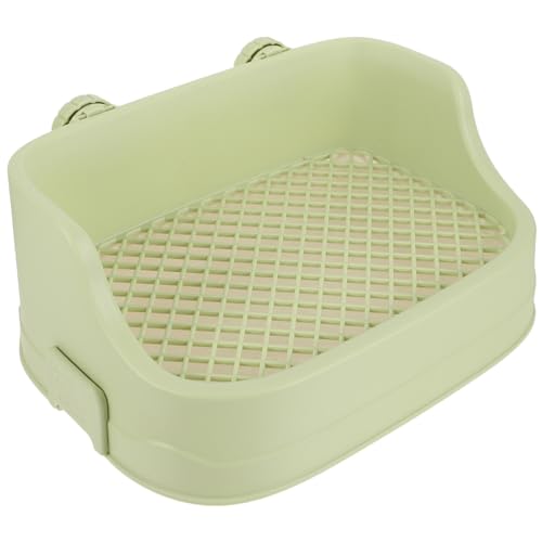 HAPINARY Box Haustiertöpfchen Rattenstreu Hamstertöpfchen Haustierpfanne Für Tier Katzentrainingstoilette Kleintiertoilette Kleintiertöpfchen Haustierkäfig Kleintiertoilette von HAPINARY