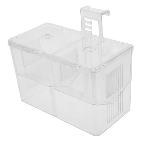 HAPINARY Aquarium Zuchtbox Für Fische Praktische Inkubator-Box Mit Saugnapf Zur Aufzucht Von Jungfischen Und Garnelen Transparente Trennwand Für Optimalen Schutz Und Isolation Von HAPINARY Aquarium Zuchtbox Für Fische Praktische Inkubator-Box Mit Saugnapf Zur Aufzucht Von Jungfischen Und Garnelen Transparente Trennwand Für Optimalen Schutz Und Isolation Von von HAPINARY