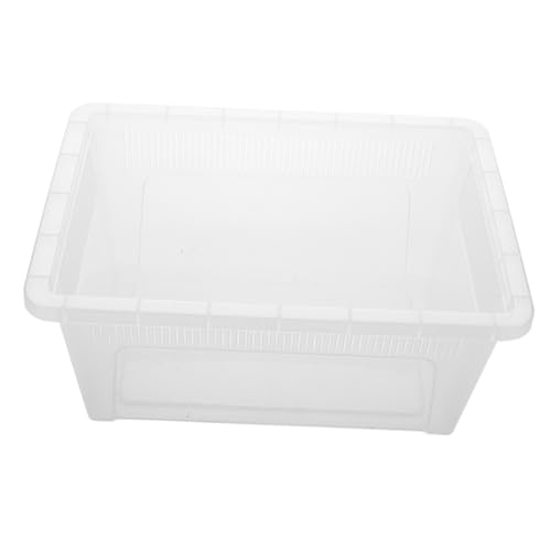 HAPINARY Box Reptilien Terrarium Praktisches Gehege Schneckeninkubator Klare Behälter Zum Füttern Spinnenterrarium Fütterungsgehege Reptilientank Kleiner Futterbehälter Reptilien von HAPINARY