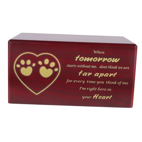 HAPINARY Box Urne Für Haustiere Menschengröße Hundebett Kette Futterspender Für Haustiere Pfoten Hundebetten Urnen Figuren Tierbedarf Schatullen Tiere Ascheflasche Urne Für HAPINARY Box Urne Für Haustiere Menschengröße Hundebett Kette Futterspender Für Haustiere Pfoten Hundebetten Urnen Figuren Tierbedarf Schatullen Tiere Ascheflasche Urne Für von HAPINARY
