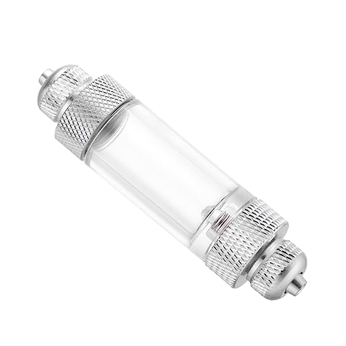HAPINARY Einfach zu installierender Bubbler für Aquarien Luftblasenzähler CO2-Diffusor Rückschlagzähler für Aquarien Silberne Mutternverriegelung HAPINARY Einfach zu installierender Bubbler für Aquarien Luftblasenzähler CO2-Diffusor Rückschlagzähler für Aquarien Silberne Mutternverriegelung von HAPINARY