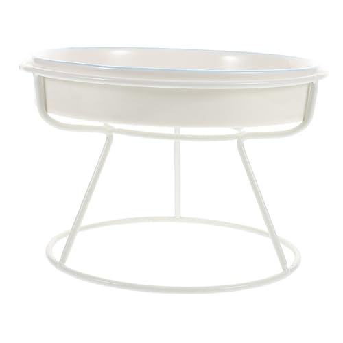 HAPINARY Cat Bowl -Keramik Katzen -Fütterungsschalen Katzengeschirr für Lebensmittel erhöhter Hundenapf Wasserschale aus Keramik Katze langsame Essschale erhöhte kleine hundenäpfe Eisen von HAPINARY