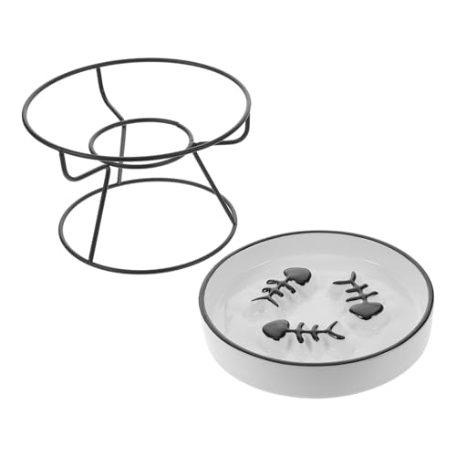 HAPINARY Cat Bowl -Keramik Katzenfutter Erhöht Futternapf Für Haustiere Kleine Hundefutterschalen Kleine Hundenäpfe Welpenschalen Haustiernapf Futternapf Für Katzen Fressnäpfe Katze Eisen HAPINARY Cat Bowl -Keramik Katzenfutter Erhöht Futternapf Für Haustiere Kleine Hundefutterschalen Kleine Hundenäpfe Welpenschalen Haustiernapf Futternapf Für Katzen Fressnäpfe Katze Eisen von HAPINARY