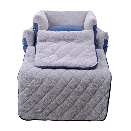 HAPINARY Hundebett mittelgroßes Schlafsofa Clamshell- multifunktionale waschbare Decke Bequeme Matte weiches Material Wärme für Welpen HAPINARY Hundebett mittelgroßes Schlafsofa Clamshell- multifunktionale waschbare Decke Bequeme Matte weiches Material Wärme für Welpen von HAPINARY