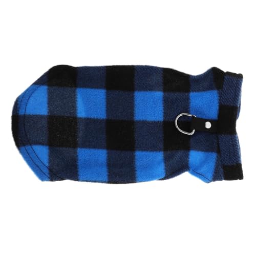 HAPINARY D-Ring Hundefleece-Weste Warm Gefütterte Kleine Hundejacke Winterweste für Outdoor Mittelgroße Hunde Bequem Angenehm von HAPINARY
