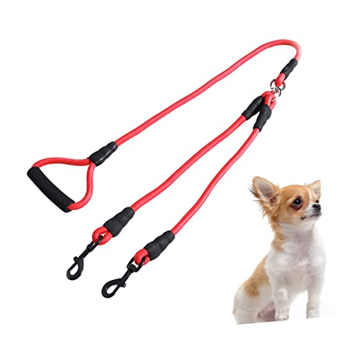 HAPINARY Doppelkopf-hundeseil Outdoor-zugseil Praktisches Zugseil Kreativer Trainingsgurt Haustierbedarf Strapazierfähiges Material Hals Schonend Waschbar HAPINARY Doppelkopf-hundeseil Outdoor-zugseil Praktisches Zugseil Kreativer Trainingsgurt Haustierbedarf Strapazierfähiges Material Hals Schonend Waschbar von HAPINARY
