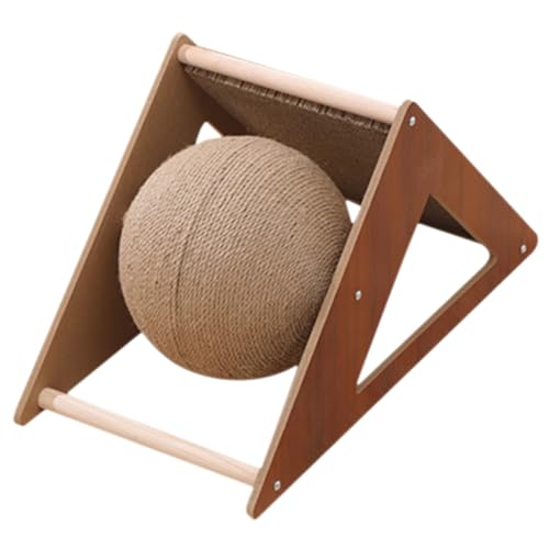 HAPINARY Katzenkratzbrett-Spielzeug Aus Wellpappe Dreieckiger Kratzbaum für Hauskatzen HAPINARY Katzenkratzbrett-Spielzeug Aus Wellpappe Dreieckiger Kratzbaum für Hauskatzen von HAPINARY