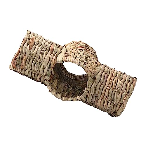 HAPINARY Praktischer Hamster-eichhörnchen-Tunnel 3-Wege-Design Für Haustiere Sicheres Gesundes Grasmaterial Spielzeug Für Hamster HAPINARY Praktischer Hamster-eichhörnchen-Tunnel 3-Wege-Design Für Haustiere Sicheres Gesundes Grasmaterial Spielzeug Für Hamster von HAPINARY