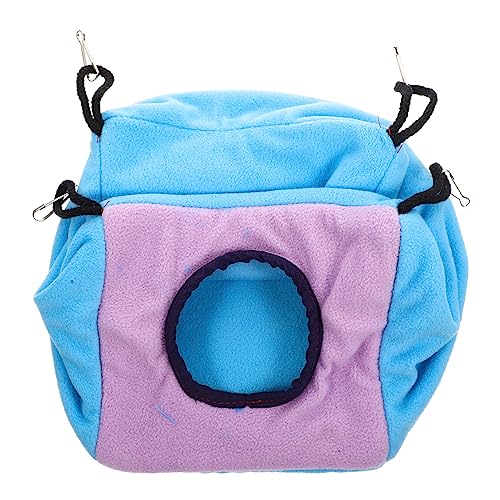 HAPINARY Komfortable Hamster Hängematte Bett Gemütliche Eichhörnchen Nest Für Haustier Käfig Zubehör von HAPINARY