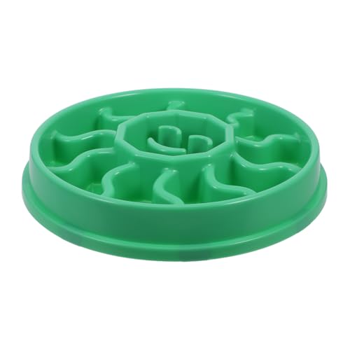 HAPINARY Langsamer Fressnapf für Hunde große Rassen Sicherheitsnapf auslaufsicher leicht zu reinigen grün Slow Eater Bowl von HAPINARY