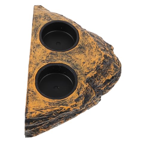 HAPINARY Eyecorative Fressbecken, Futternapf Für Reptilienbecken, Kleiner Reptilien Wassernapf, Reptilien Wassernapf, Futternapf Aus Kunstharz, Reptilien Futterspender, Reptilien HAPINARY Eyecorative Fressbecken, Futternapf Für Reptilienbecken, Kleiner Reptilien Wassernapf, Reptilien Wassernapf, Futternapf Aus Kunstharz, Reptilien Futterspender, Reptilien von HAPINARY
