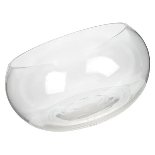 HAPINARY Elegante Runde Glasschale Für Aquarien Betta-fischschale Zur Dekoration Einfach Und Robust HAPINARY Elegante Runde Glasschale Für Aquarien Betta-fischschale Zur Dekoration Einfach Und Robust von HAPINARY