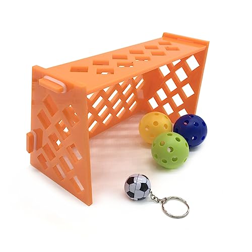 HAPINARY Papageienspielzeug Fußball-trainingsspielzeug Für Vögel Intelligenz-Spielzeug Aus Sicherem Material Für Ziervögel Und Papageien von HAPINARY