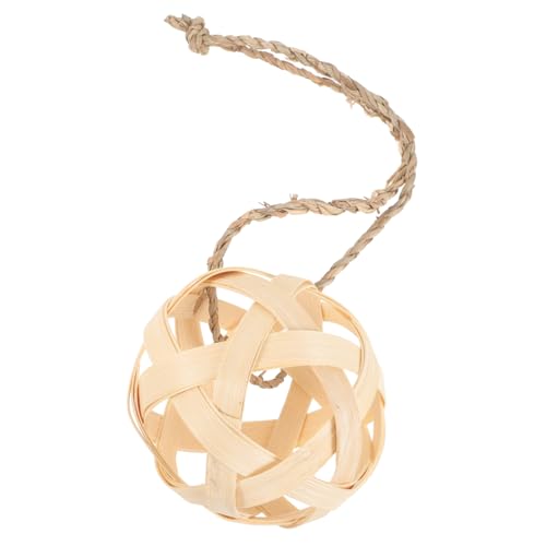 HAPINARY Futterball für Hamster und Kaninchen Futtersäule aus Natürlichem Material Hängendes für Kleintiere Fördert Spiel und Bewegung für Emotionale Entlastung HAPINARY Futterball für Hamster und Kaninchen Futtersäule aus Natürlichem Material Hängendes für Kleintiere Fördert Spiel und Bewegung für Emotionale Entlastung von HAPINARY