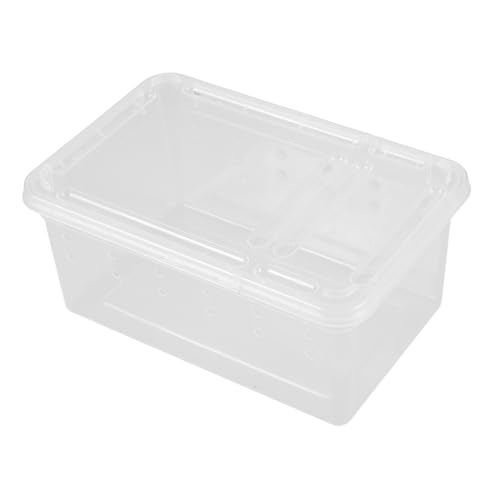 HAPINARY Futterbox Für Haustiere, Spinnenbehälter, Gehege Für Vogelspinnen, Kleines Gehege, Acryl Terrarium, Vogelspinnengehege, Reptilien Terrarium, Gehege Für Reptilien, von HAPINARY