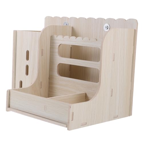 HAPINARY Heuspender aus Holz für Kaninchen und Meerschweinchen Glatte Kanten für Kleintiere HAPINARY Heuspender aus Holz für Kaninchen und Meerschweinchen Glatte Kanten für Kleintiere von HAPINARY