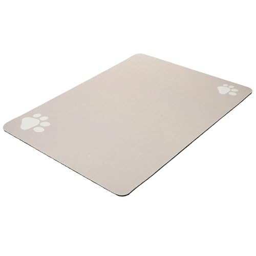 HAPINARY Futtermatte Für Haustiere, Hundefutternapfmatte, Hundewassernapfmatte, Hundefuttermatten Für Futter Und Wasser, Matte Für Hundefutter Und Wassernäpfe, Isoliermatte, Futtermatte von HAPINARY