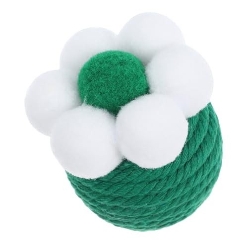 HAPINARY Garnball Teasing Katzenstab, Katzenspielzeug Für Hauskatzen, Bälle Für Katzen, Boden Kätzchenbälle, Kratzspielzeug Für Hauskatzen, Haustierbälle, Haustierspielzeug, Katzenbedarf, von HAPINARY