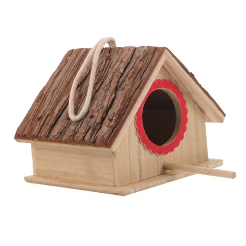 HAPINARY Garten Holz Vogelhaus Mit Integrierter Vogeltränke Wetterfestes Und Leicht Zu Reinigendes Häuschen Für Die Vogelbeobachtung Ideal Zum Bemalen Für Und Mit Fenster Zur HAPINARY Garten Holz Vogelhaus Mit Integrierter Vogeltränke Wetterfestes Und Leicht Zu Reinigendes Häuschen Für Die Vogelbeobachtung Ideal Zum Bemalen Für Und Mit Fenster Zur von HAPINARY