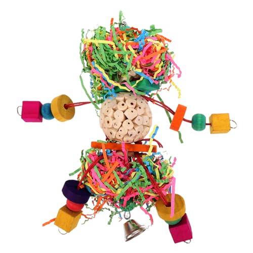 HAPINARY Gebürstetes Spielzeug, Hängendes Papageienspielzeug, Vogelkäfig Zubehör, Vogel Supfknochen Kauspielzeug, Vögel Kauspielzeug, Papageienkäfig Zerkleinerungsspielzeug, Hängendes HAPINARY Gebürstetes Spielzeug, Hängendes Papageienspielzeug, Vogelkäfig Zubehör, Vogel Supfknochen Kauspielzeug, Vögel Kauspielzeug, Papageienkäfig Zerkleinerungsspielzeug, Hängendes von HAPINARY