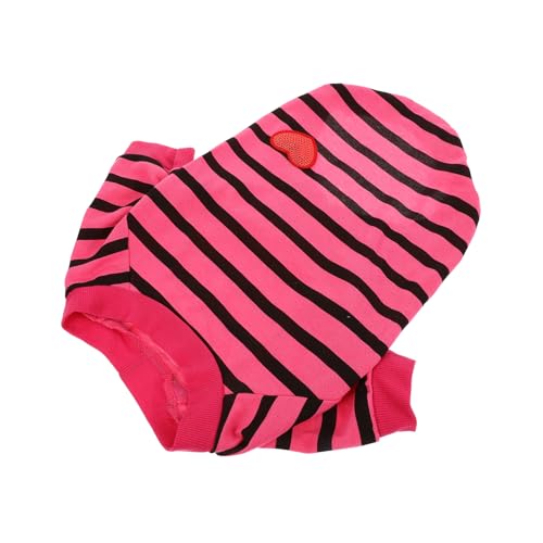 HAPINARY Hundekleidung Sommer Atmungsaktives T-Shirt Für Welpen Bequeme Haustier-Bekleidung Dekoratives Outfit Für Kleine Hunde von HAPINARY