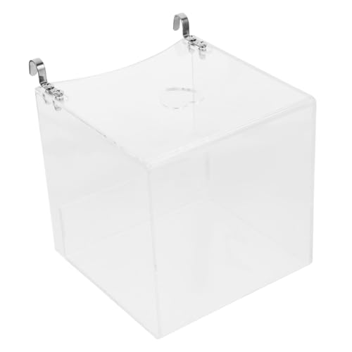 HAPINARY Papageienbadewanne Papageienbad Vogelkäfig Duschbox Kein Auslaufen Verschüttetes Futter Installieren Und Zu Reinigen Für Papageien Nymphensittiche HAPINARY Papageienbadewanne Papageienbad Vogelkäfig Duschbox Kein Auslaufen Verschüttetes Futter Installieren Und Zu Reinigen Für Papageien Nymphensittiche von HAPINARY