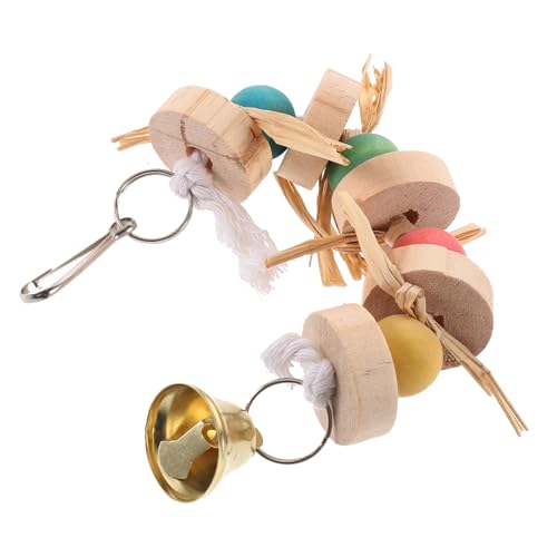 HAPINARY Hängendes Kauspielzeug Für Vögel Lustiges Papageien-Spielzeug Aus Sicherem Material Für Wellensittiche Und Andere Vögel Dekorativ Und Robust Fördert Das Spielverhalten von HAPINARY
