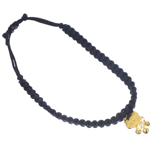 HAPINARY Katzenhalsband Mit Goldschloss Hängendes Goldschloss Verschleißfestes Hundehalsband Mit Glocke von HAPINARY