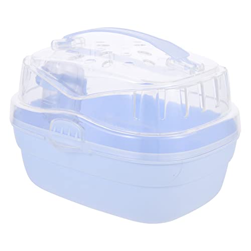 HAPINARY Hamster Aus Käfig Tragetasche Für Kleintiere Kleines Tier Hamster-reiseetui Tragbarer Hamsterträger Kleintiertragerucksack Klare Tasche Zwerg Plastik Weiß Reisen Toilette Gurt HAPINARY Hamster Aus Käfig Tragetasche Für Kleintiere Kleines Tier Hamster-reiseetui Tragbarer Hamsterträger Kleintiertragerucksack Klare Tasche Zwerg Plastik Weiß Reisen Toilette Gurt von HAPINARY