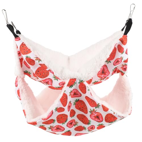 HAPINARY Chinchilla-hängematte Für Hamsterkäfig Wärme Haustier Bett Schlaf Hängemattenbett Für Kleine Tiere Meerschweinchen-hängebett Hängebett Für Hamster HAPINARY Chinchilla-hängematte Für Hamsterkäfig Wärme Haustier Bett Schlaf Hängemattenbett Für Kleine Tiere Meerschweinchen-hängebett Hängebett Für Hamster von HAPINARY