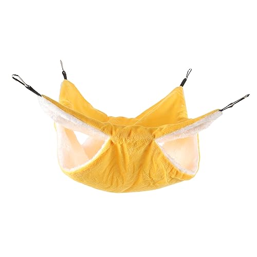 HAPINARY Dekoratives Hamsterbett Für Kleine Haustiere Bequeme Hängematte Für Hamster Und Ratten Warmes Meerschweinchenbett Für Käfig HAPINARY Dekoratives Hamsterbett Für Kleine Haustiere Bequeme Hängematte Für Hamster Und Ratten Warmes Meerschweinchenbett Für Käfig von HAPINARY