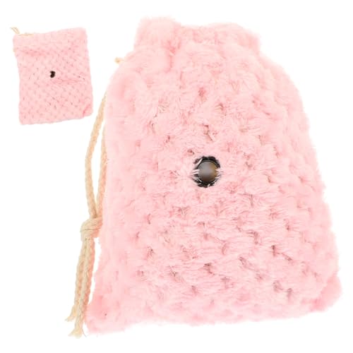 HAPINARY Mini-Tragetasche mit Kordelzug für Kleintiere Reisetragetasche für Meerschweinchen Hamster-Handtasche und leicht zu reinigen für den Außenbereich von HAPINARY