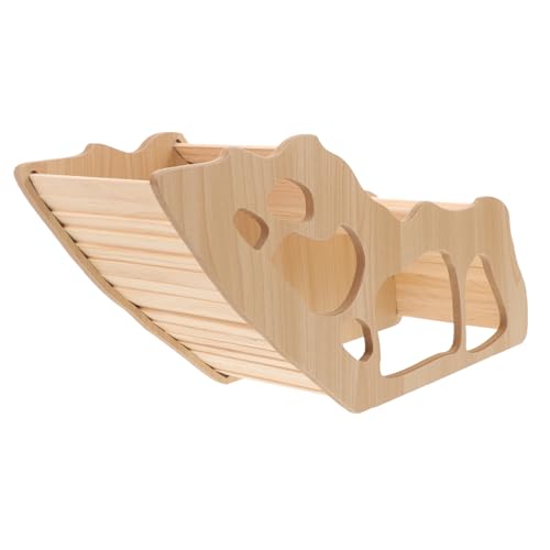 HAPINARY Hamster Holzhaus mit Tunnel Multifunktionaler Versteck und Ruheplatz für Kleintiere Dekoratives Nagetierhaus Sicherer Rückzugsort für Hamster und Meerschweinchen Natürliches HAPINARY Hamster Holzhaus mit Tunnel Multifunktionaler Versteck und Ruheplatz für Kleintiere Dekoratives Nagetierhaus Sicherer Rückzugsort für Hamster und Meerschweinchen Natürliches von HAPINARY