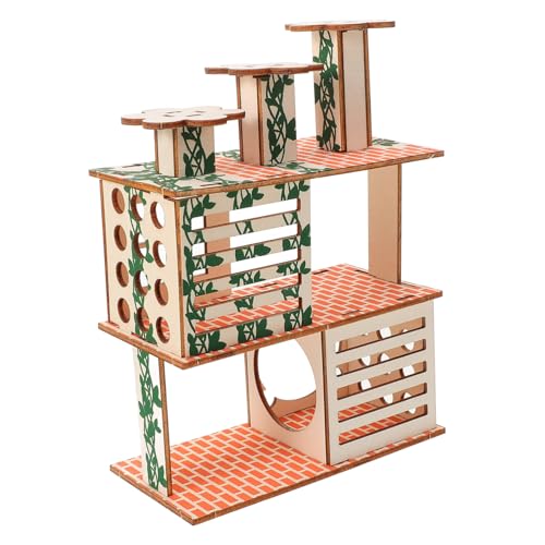 HAPINARY Haus Für Meerschweinchen Holzversteck Mit Leiter Hamstervilla Zum Spielen Und Ausruhen Robustes Meerschweinchenhaus Mit Einfacher Montage HAPINARY Haus Für Meerschweinchen Holzversteck Mit Leiter Hamstervilla Zum Spielen Und Ausruhen Robustes Meerschweinchenhaus Mit Einfacher Montage von HAPINARY